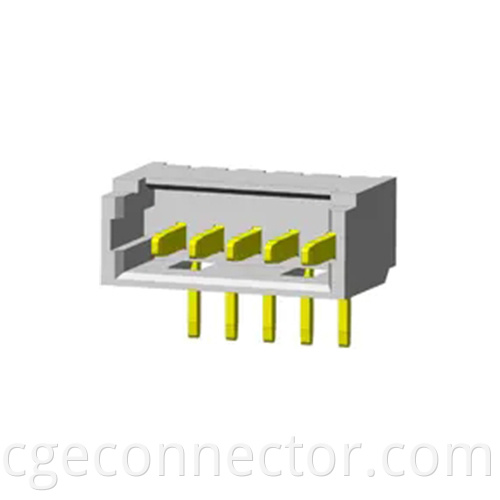 DIP Right angle type curved plug Wafer Connector